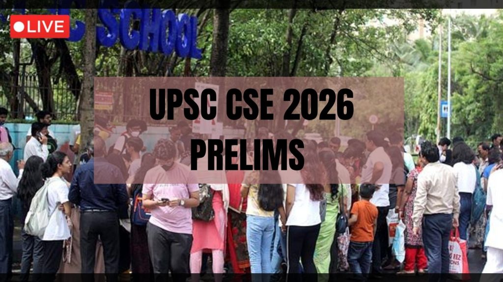 UPSC CSE prelims for over 8 lakh candidates