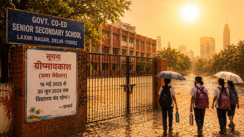 Heatwave triggers extended summer breaks Schools shut in Delhi, UP, Punjab, WB & more: Heatwave triggers extended summer breaks