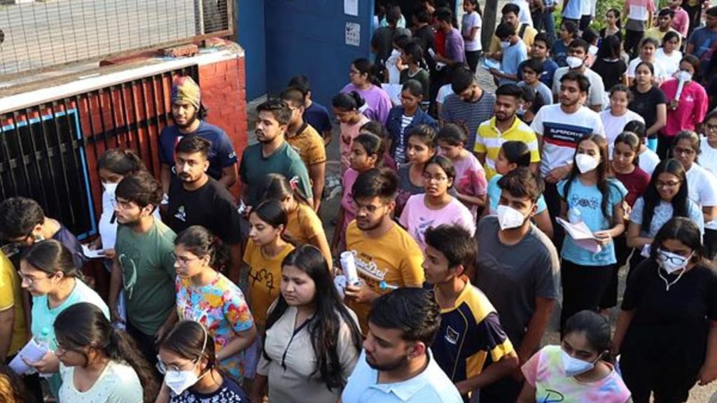 Local officials reached the centre after being informed. With the exam delayed, they contacted the National Testing Agency (NTA) control room to resolve the issue.