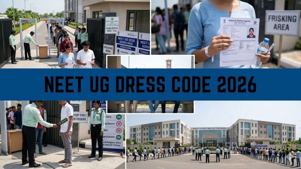 NEET UG 2026: Things to carry, things to avoid
