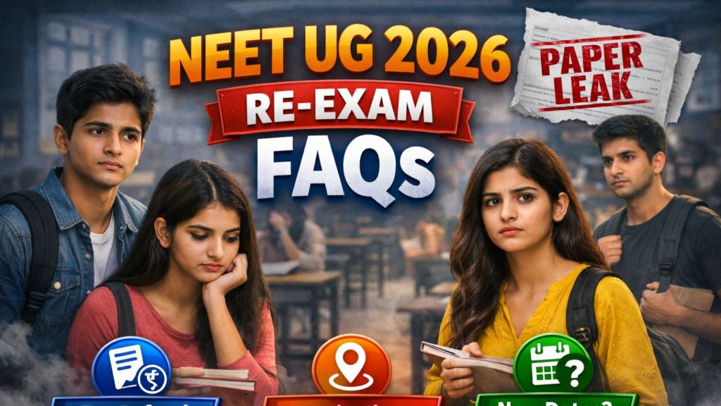 NTA guidelines on fee refund, exam-city change, and timelines NEET UG 2026 Re-Exam FAQs: NTA guidelines on fee refund, exam-city change, and timelines