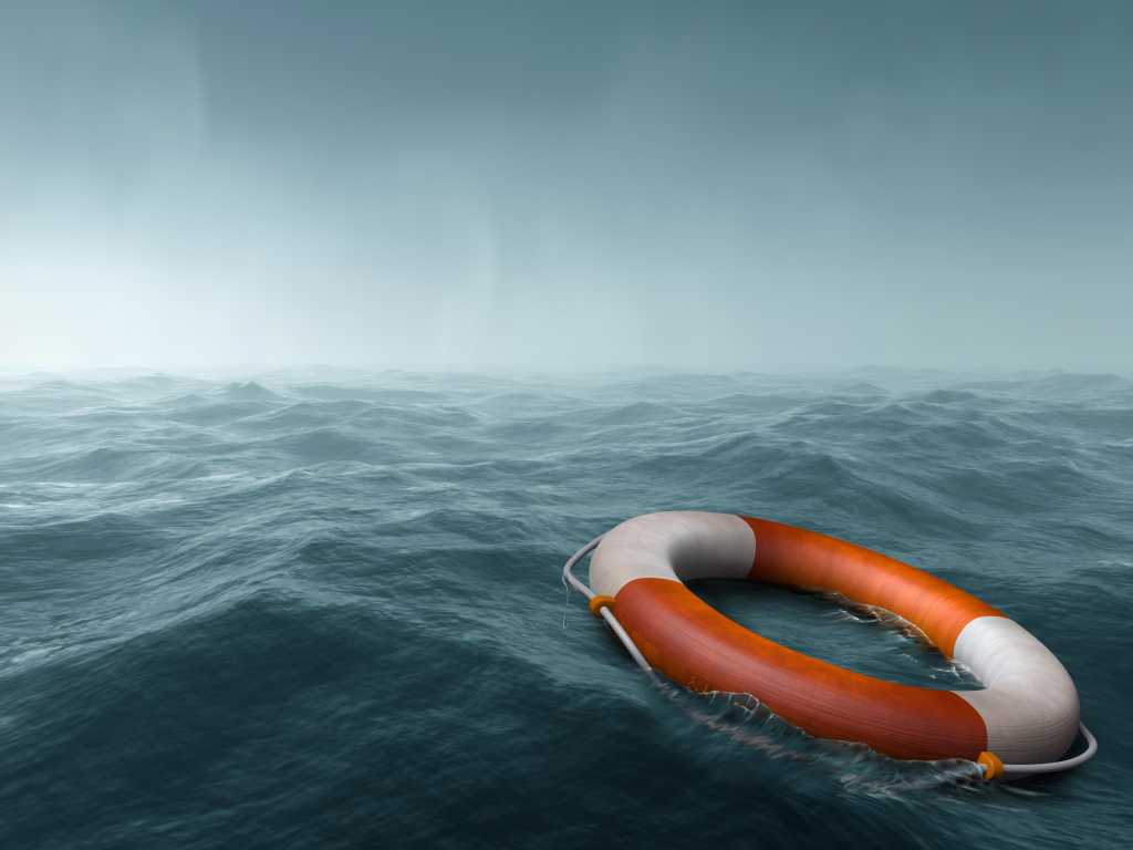Stop checking AI-generated code. Start generating less of it Lifebuoy floating in the vast expanse of sea