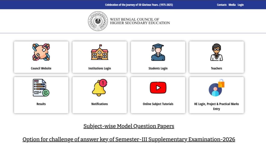 result.wb.gov.in, West Bengal WBCHSE HS Class 12th Result 2026 Official Website Direct Link at wbchse.wb.gov.in West Bengal Class 12 results 2026: Website to check