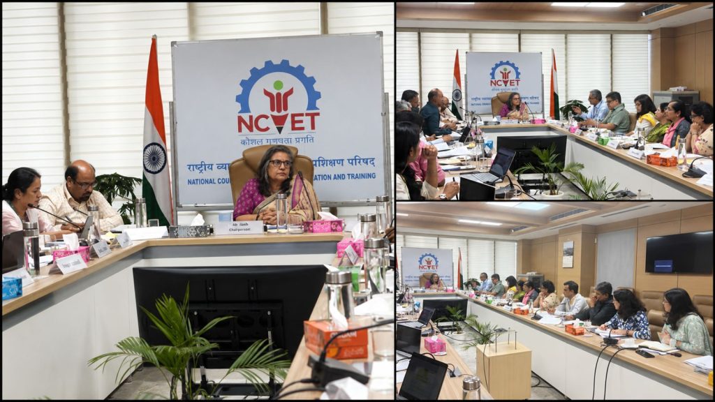 ‘Data-driven research key to policy innovation,’ says Chair NCVET Chair met with TISS, NCAER, IITs and others