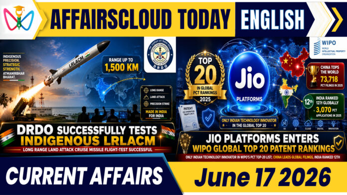 Current Affairs 17 June 2026 Current Affairs 17 June 2026