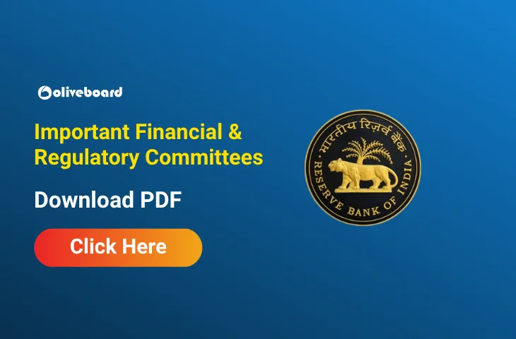 Important Financial & Regulatory Committees for Competitive Exams Important Financial & Regulatory Committees for Competitive Exams