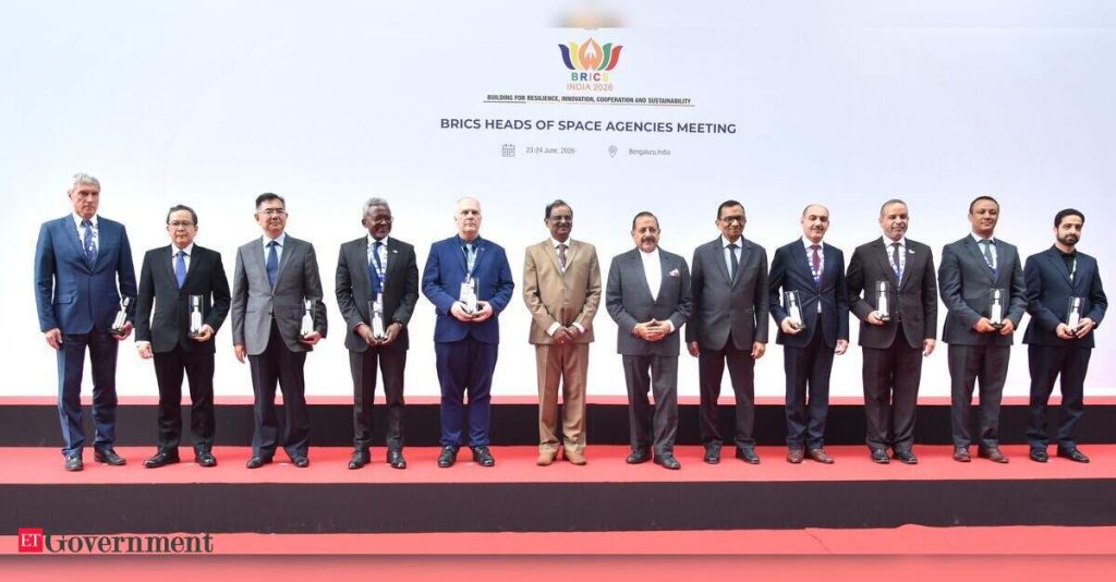 India Proposes BRICS Space Economy Framework to Boost Global Innovation, ETGovernment