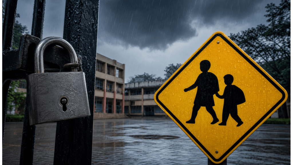 Karnataka And Tamil Nadu School Holiday Updates: Heavy Rain Closures 2026