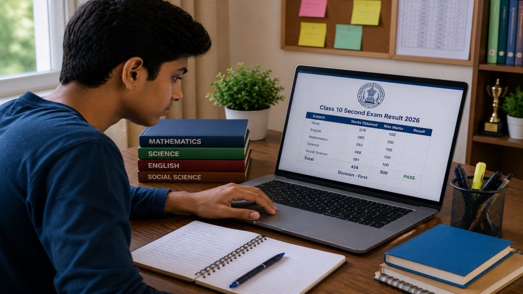 MPBSE Class 10 supplementary result 2026 declared at mpbse.mponline.gov.in MP Board 10th Second exam result 2026 out.
