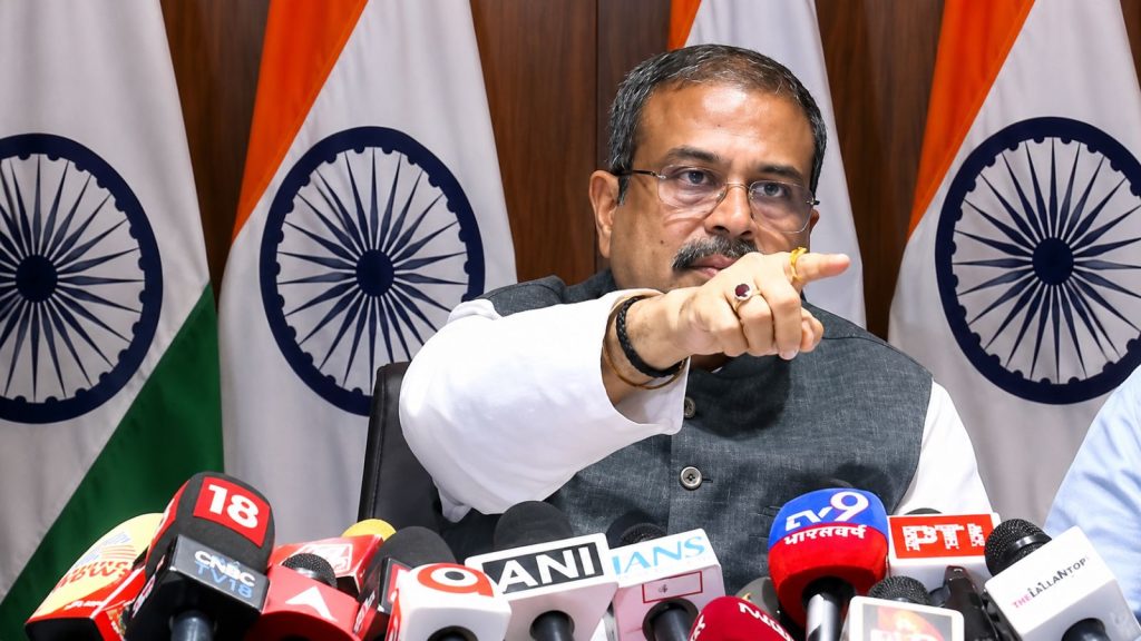 Dharmendra Pradhan's first after NEET UG paper leak allegations