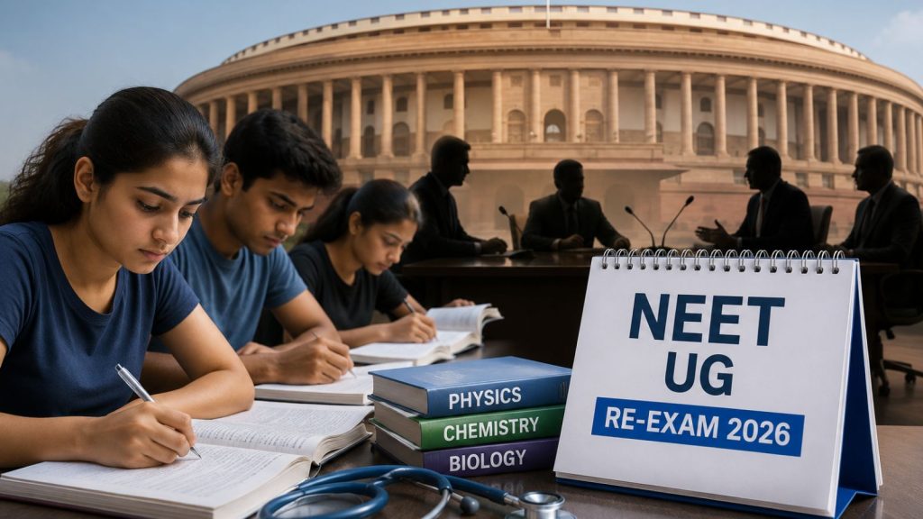NEET Re-Exam: NTA, NMC & Health Ministry officials to brief parliamentary panel on June 21 conduct