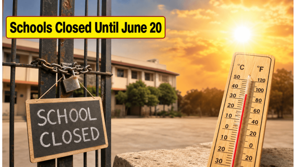 Odisha School Closures Extended Until June 20: Latest Updates On Heatwave Impact And Morning Timings