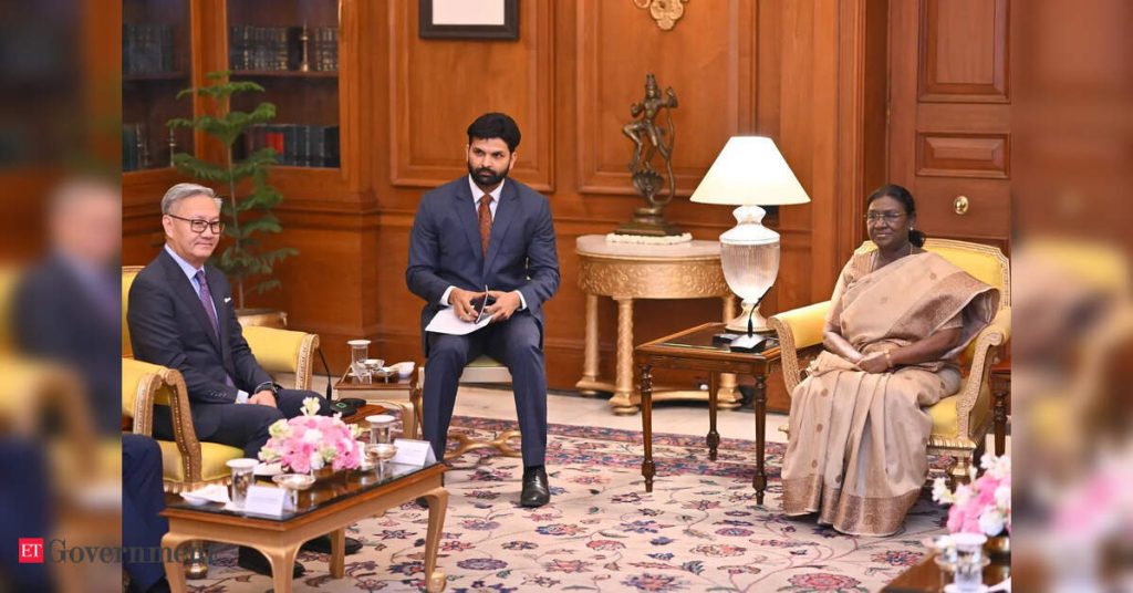 President Murmu and Deputy PM Phomvihane Discuss Economic Cooperation, ETGovernment