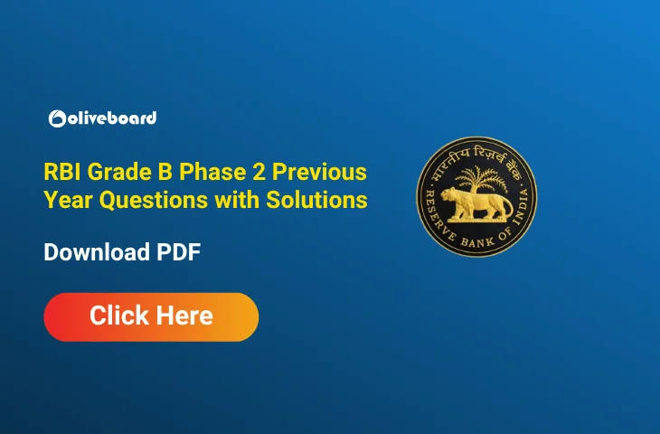 RBI Grade B Phase 2 Previous Year Questions with Solutions RBI Grade B Phase 2 Previous Year Questions with Solutions