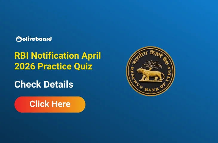 RBI Notification April 2026, Check Details and Practice Quiz RBI Notification April 2026, Check Details and Practice Quiz
