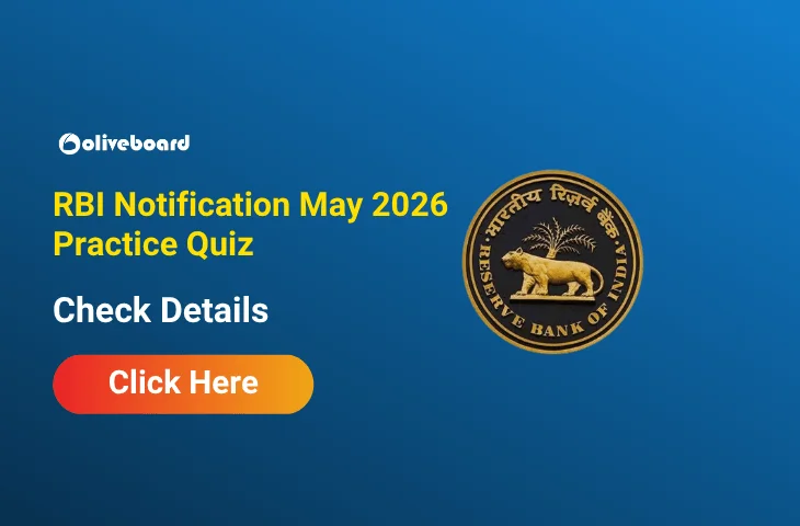 RBI Notification May 2026, Check Details and Practice Quiz RBI Notification May 2026, Check Details and Practice Quiz