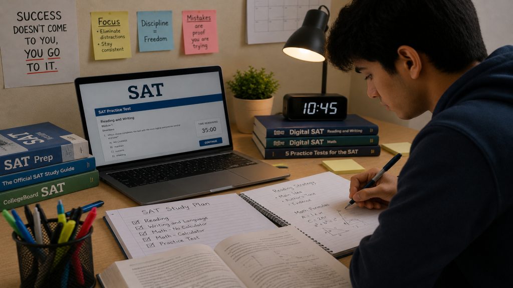 SAT registration for the academic year 2026-27 is open.