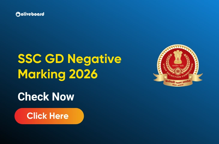SSC GD Negative Marking 2026, Check Details SSC GD Negative Marking 2026, Check Details