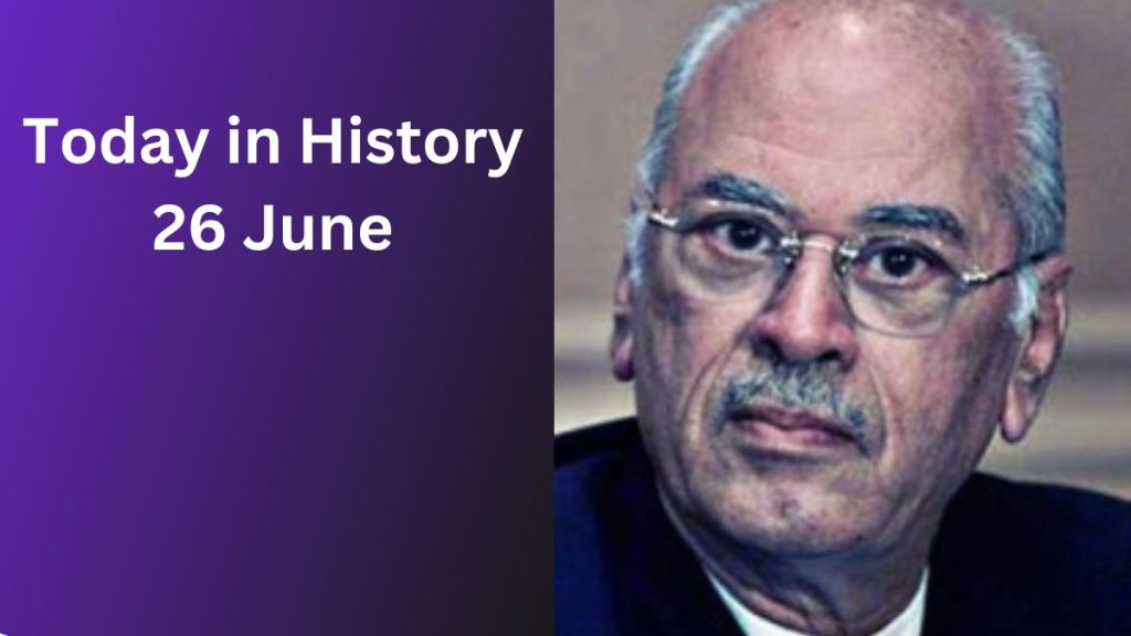 Today in History June 26: UN Charter, Emergency & Historic Events
