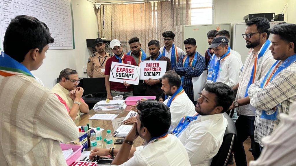 CBSE, Nagpur University, Nagpur, Nagpur University Coempt problem, Nagpur University students Coempt problem, Coempt Eduteck Pvt Ltd, Coempt Eduteck row, Mumbai news, Maharashtra news, Indian express, current affairs