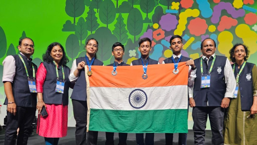 After Physics and Chemistry, India secures one gold, three silver medals at Biology Olympiad 2026 | Education News Intl Bio Olympiad 2026