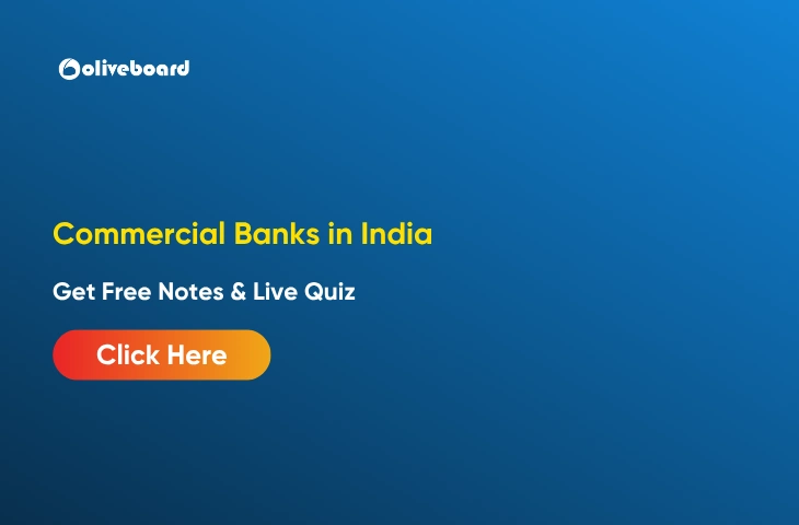 Commercial Banks in India, FREE PDF & Live Quiz Commercial Banks in India