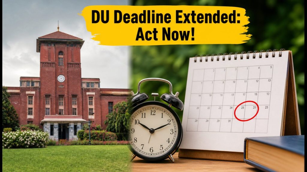 DU CSAS Round-2 Deadline Extended 2026: Check Revised Dates For Seat Acceptance And Fee Payment DU CSAS Round-2 Deadline Extended 2026: Check Revised Dates For Seat Acceptance And Fee Payment