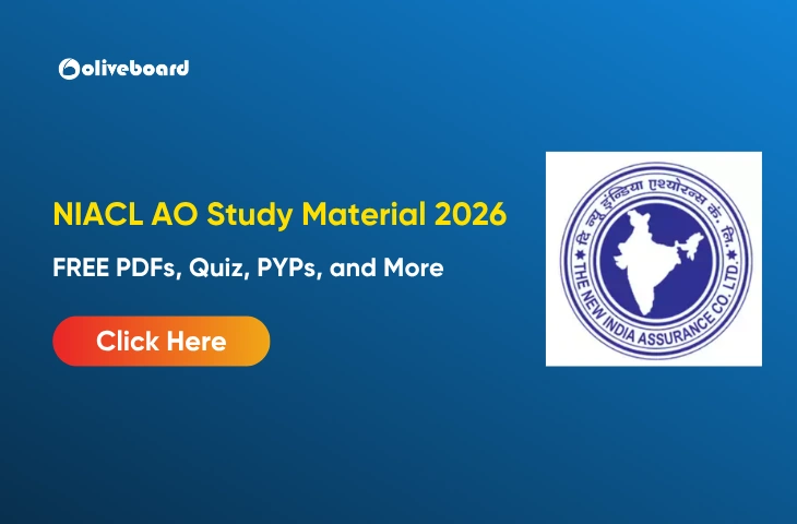 FREE PDFs, Quiz, PYPs, and More NIACL AO Study Material 2026