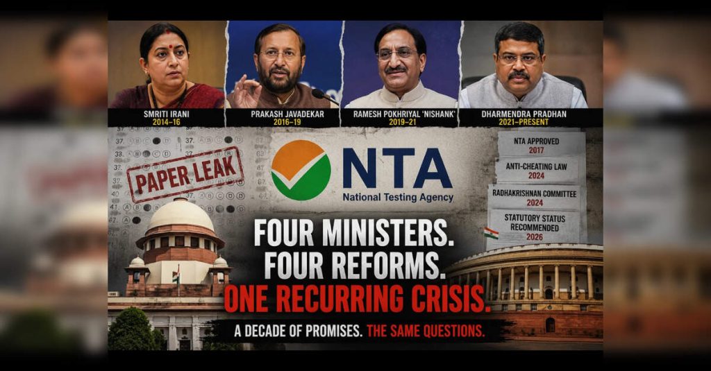Four education ministers, four reforms. Why India is still fighting the same exam crisis, ETEducation