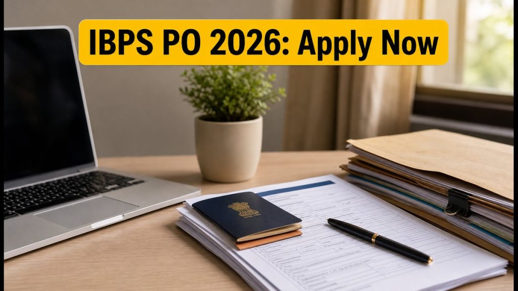 IBPS PO 2026 Recruitment: Last Date, Eligibility, And Essential Document Checklist For Applicants IBPS PO 2026 Recruitment: Last Date, Eligibility, And Essential Document Checklist For Applicants