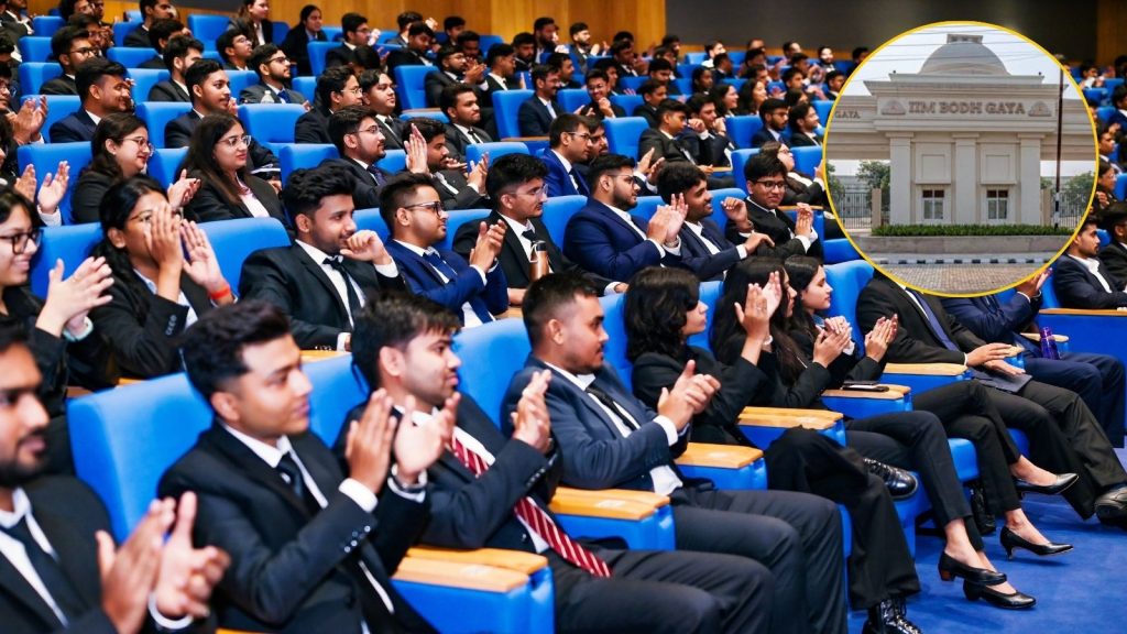 IIM Bodh Gaya MBA batch sees 65% students from non-engineering backgrounds | Education News iim bodh gaya intake admissions