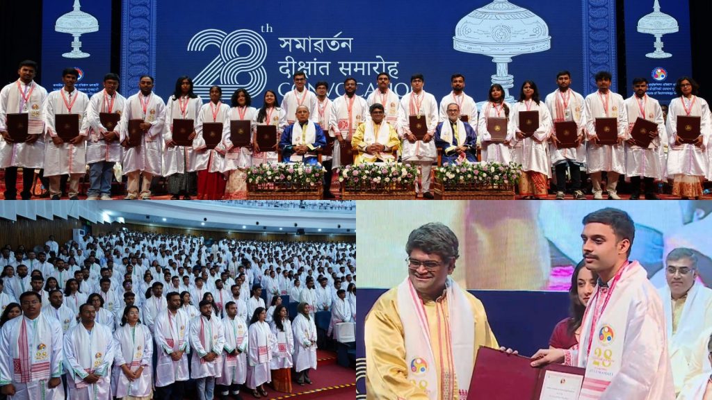 IIT Guwahati 28th Convocation: 2,265 degrees awarded, 412 PhD scholars among graduates | Education News iit guwahati 2026 convocation