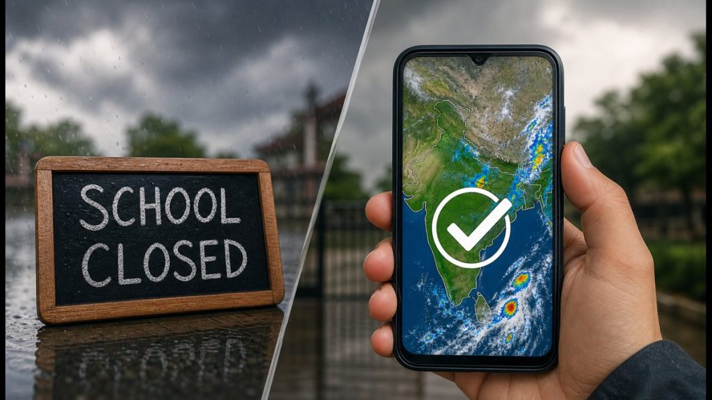 IMD Rain Alerts 2026: Are Schools And Exams Closed Today? How To Verify Official Holiday Notices IMD Rain Alerts 2026: Are Schools And Exams Closed Today? How To Verify Official Holiday Notices