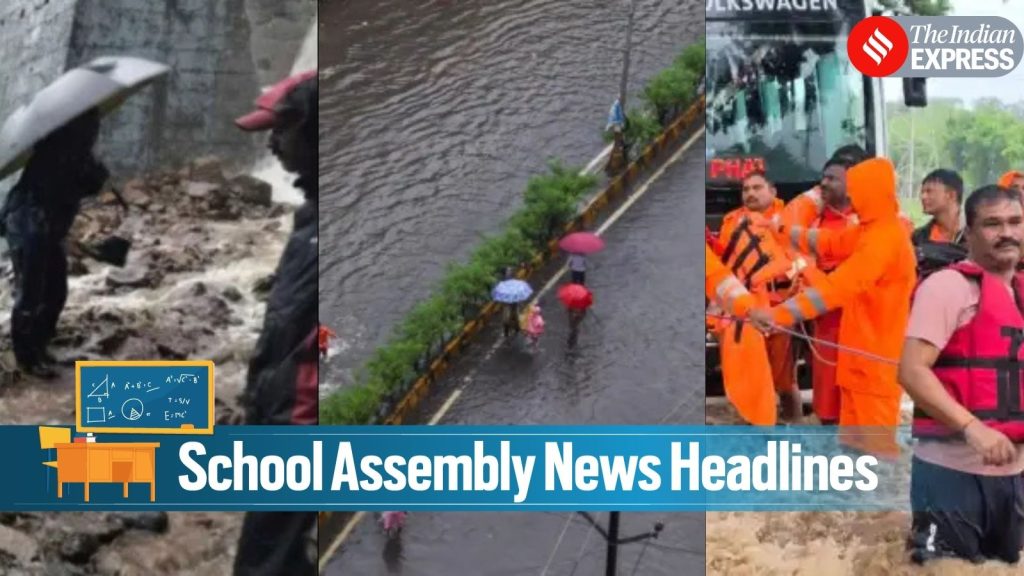Mumbai on red-alert over heavy rains, Thailand’s new advisory for Indians Today News Headlines for School Assembly, July 7 2026