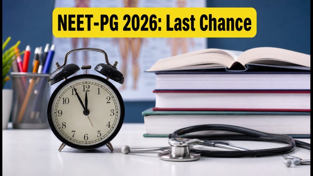 NEET-PG 2026 Registration Deadline: Last Date, Exam Schedule, And Career Growth Guide For Doctors NEET-PG 2026 Registration Deadline: Last Date, Exam Schedule, And Career Growth Guide For Doctors