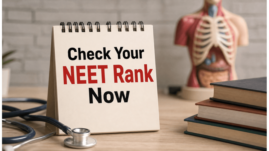 NEET UG Re-exam Results 2026: How To Check Your Official Scorecard And All India Rank Online Today