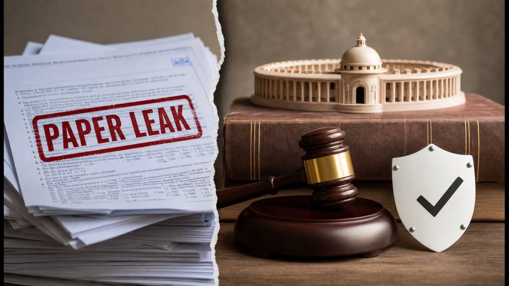 Public Examinations Bill 2026: New Anti-Paper Leak Law For NEET, UPSC, And SSC Exams Explained