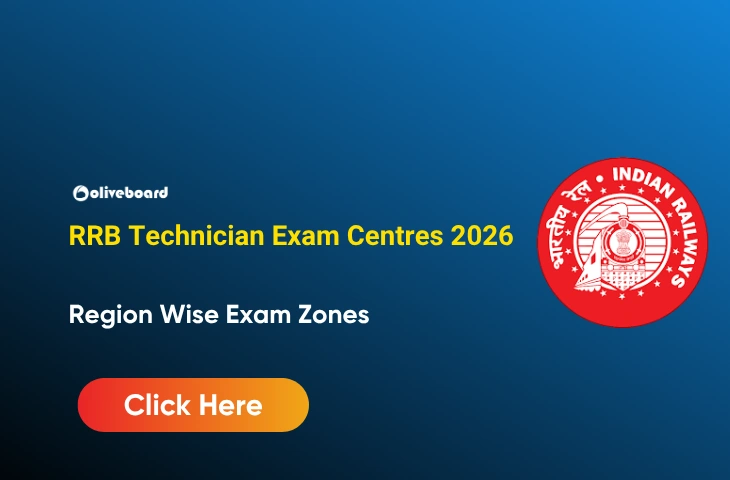RRB Technician Exam Centres 2026, Region Wise Exam Zones RRB Technician Exam Centres 2026, Region Wise Exam Zones