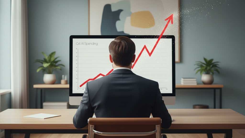 Relearning cloud lessons from runaway AI token costs image of man sitting at desk watching AI costs increase