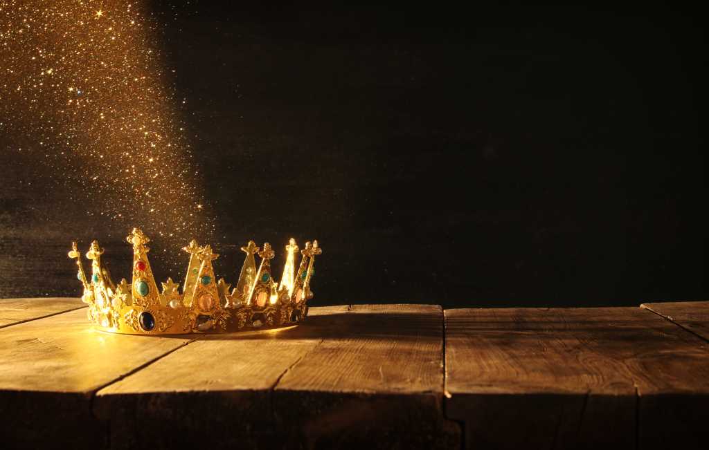 The IDE is dead, long live the ADE Crown, Royalty. Gold glitter streams from a royal crown.