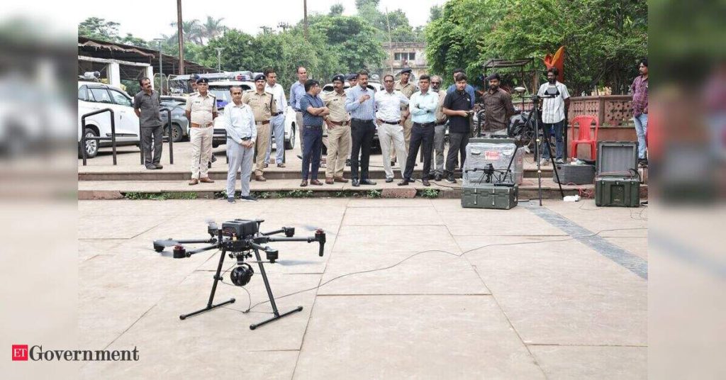 Ujjain Implements Advanced Drone Technology for Simhastha 2028 Safety and Crowd Management, ETGovernment