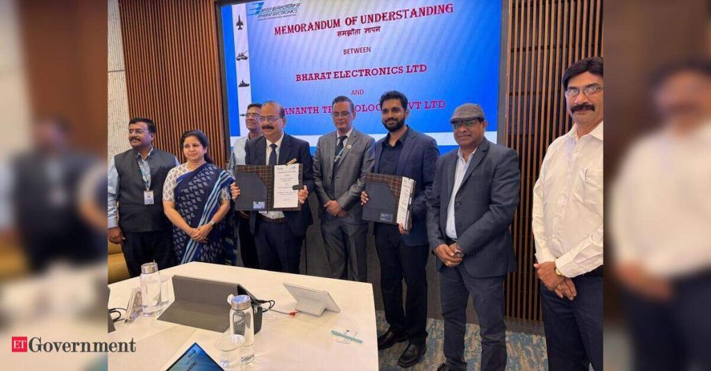 Ananth Technologies and BEL Join Forces for Advanced Defence Electronics, ETGovernment Ananth Technologies and BEL Join Forces for Advanced Defence Electronics, ETGovernment