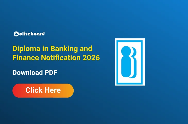 Diploma in Banking and Finance Notification 2026 Out, Check Details Diploma in Banking and Finance Notification 2026 Out, Check Details