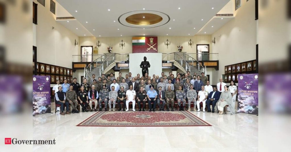 General Raja Subramani Unveils India’s Strategic Vision for Future Warfare, ETGovernment General Raja Subramani Unveils India's Strategic Vision for Future Warfare, ETGovernment