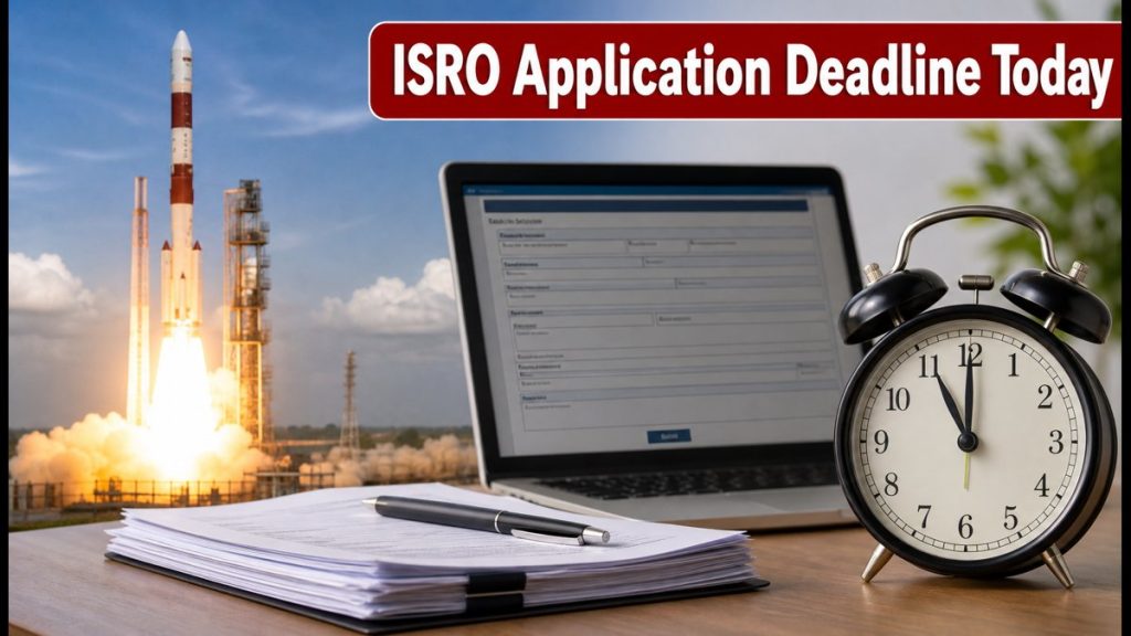 ISRO Recruitment 2026: Apply Online For 244 Assistant, UDC, And JPA Posts Before Deadline Tonight ISRO Recruitment 2026: Apply Online For 244 Assistant, UDC, And JPA Posts Before Deadline Tonight