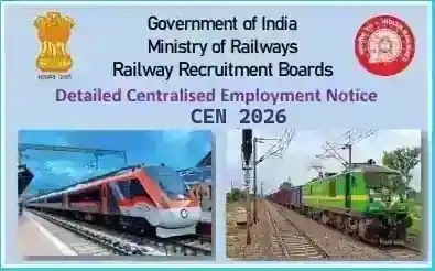 Indian Railways Centralised Employment Recruitment 2026 Indian Railways Centralised Employment Recruitment 2026