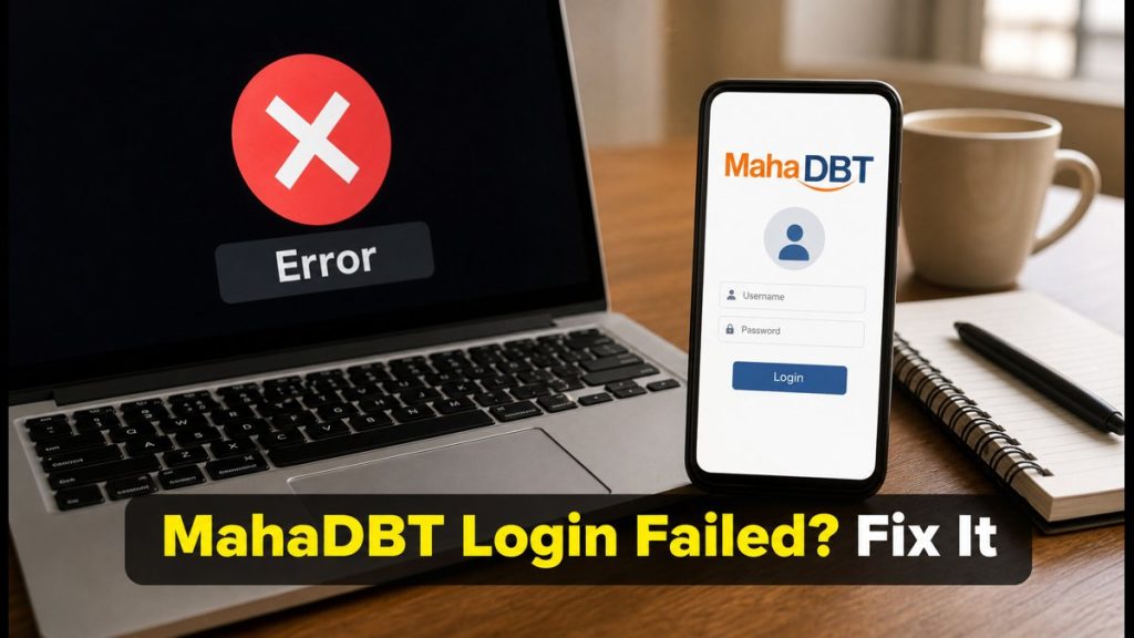 MahaDBT 2.0 Login Issues & Dashboard Errors: Complete Troubleshooting Guide For Students 2026 MahaDBT 2.0 Login Issues & Dashboard Errors: Complete Troubleshooting Guide For Students 2026