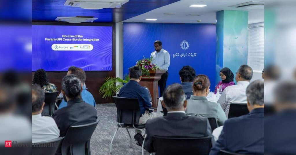 Maldives Launches Real-Time Payment Corridor with India, Expanding UPI’s Global Reach, ETGovernment Maldives Launches Real-Time Payment Corridor with India, Expanding UPI's Global Reach, ETGovernment