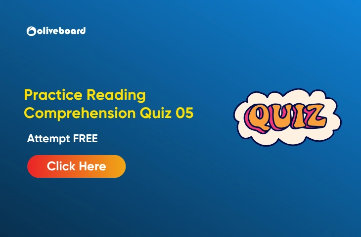 Practice Reading Comprehension Quiz 05, Attempt FREE Practice Reading Comprehension Quiz 05