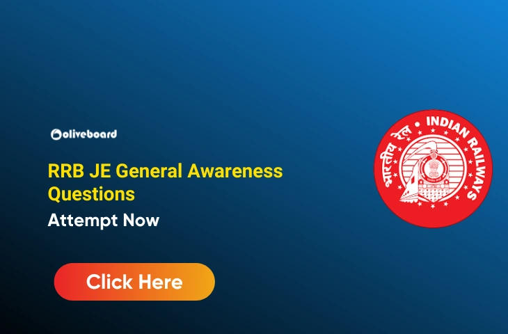 RRB JE General Awareness Questions, Download PDF & Attempt Live Quiz RRB JE General Awareness Questions, Download PDF & Attempt Live Quiz